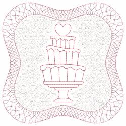 Trapunto Wedding Day 11(Lg) machine embroidery designs