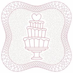 Trapunto Wedding Day 11(Md) machine embroidery designs