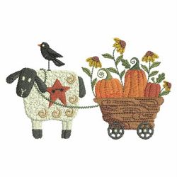 Country Autumn Scene 03(Sm) machine embroidery designs