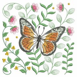 Butterfly Garden 2 01(Md) machine embroidery designs