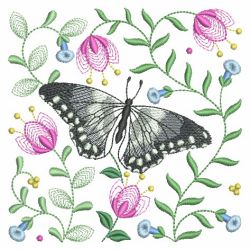 Butterfly Garden 2 08(Sm) machine embroidery designs