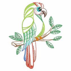 Vintage Feathered Family 2(Md) machine embroidery designs