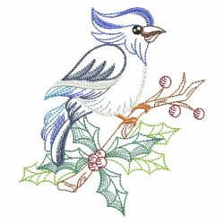 Vintage Feathered Family 2 08(Md) machine embroidery designs