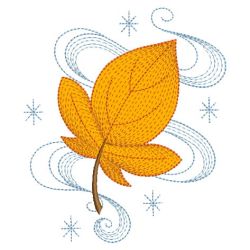 Organza Applique Fall Leaves 08(Lg) machine embroidery designs