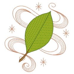 Organza Applique Fall Leaves 09(Lg)