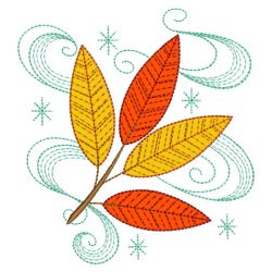 Organza Applique Fall Leaves 10(Sm) machine embroidery designs