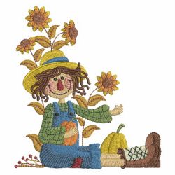 Country Autumn Scene 2 06(Sm) machine embroidery designs