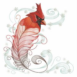 Bird Feathers 3 02(Md) machine embroidery designs