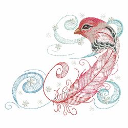 Bird Feathers 3 03(Md) machine embroidery designs