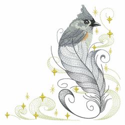 Bird Feathers 3 08(Md) machine embroidery designs