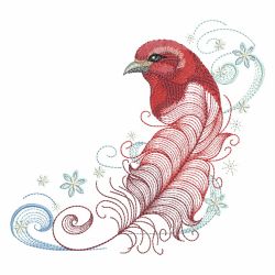 Bird Feathers 3 09(Md) machine embroidery designs