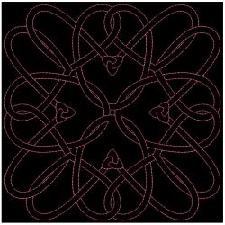 Trapunto Celtic Stipple(Sm) machine embroidery designs