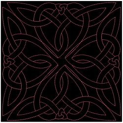 Trapunto Celtic Stipple 06(Sm) machine embroidery designs