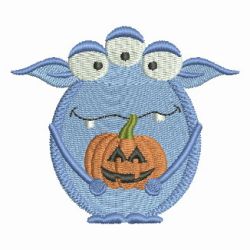 Halloween Monster 02 machine embroidery designs
