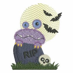 Halloween Monster 04 machine embroidery designs