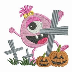 Halloween Monster 05 machine embroidery designs