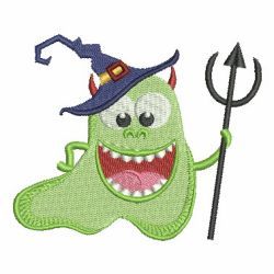 Halloween Monster 09 machine embroidery designs