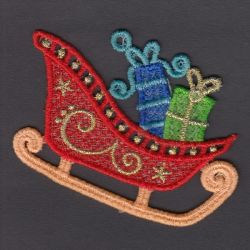 FSL Golden Christmas 3 06 machine embroidery designs