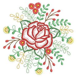Vintage Floral Spray(Md) machine embroidery designs