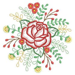 Vintage Floral Spray 01(Sm) machine embroidery designs