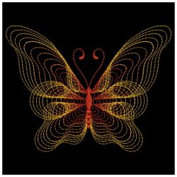 Rippled Butterflies 6 02(Md) machine embroidery designs