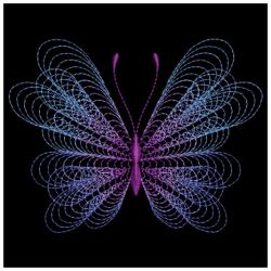 Rippled Butterflies 6 10(Lg) machine embroidery designs