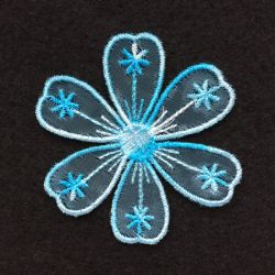 3D Organza Flower 2 05 machine embroidery designs
