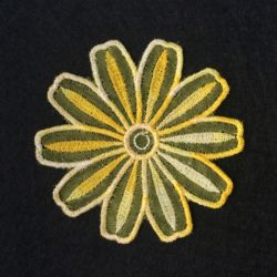 3D Organza Flower 2 09 machine embroidery designs
