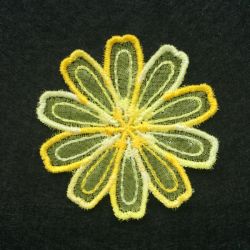 3D Organza Flower 2 10 machine embroidery designs