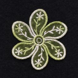 3D Organza Flower 2 13 machine embroidery designs