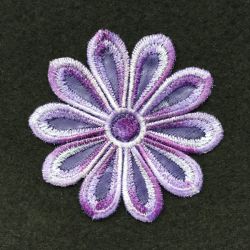 3D Organza Flower 2 19 machine embroidery designs