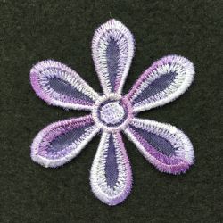 3D Organza Flower 2 20 machine embroidery designs