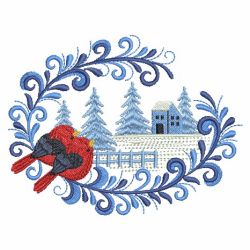 Winter Home Scene 04(Sm) machine embroidery designs