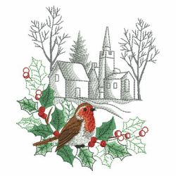 Winter For The Birds 02(Sm) machine embroidery designs