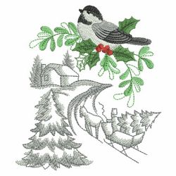 Winter For The Birds 05(Sm) machine embroidery designs