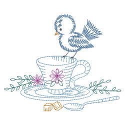 Vintage Happy Bluebirds 06(Lg) machine embroidery designs