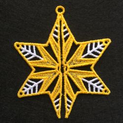 3D FSL Snowflakes 2 09 machine embroidery designs