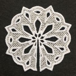 3D FSL Snowflakes 2 10 machine embroidery designs