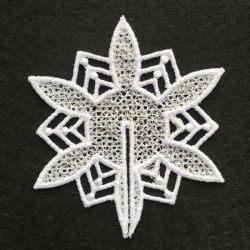 3D FSL Snowflakes 2 16 machine embroidery designs