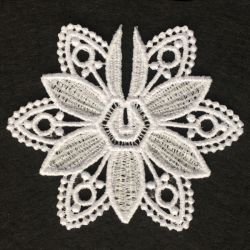 3D FSL Snowflakes 2 20 machine embroidery designs