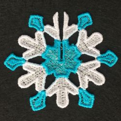3D FSL Snowflakes 2 23 machine embroidery designs