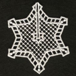 3D FSL Snowflakes 2 26 machine embroidery designs