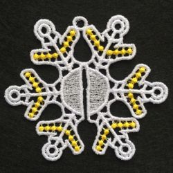 3D FSL Snowflakes 2 30 machine embroidery designs