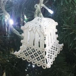 3D FSL Christmas Bells machine embroidery designs