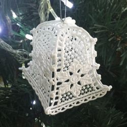 3D FSL Christmas Bells 02 machine embroidery designs