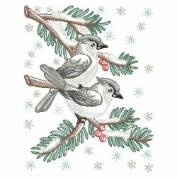 Christmas Birds 3 08(Md) machine embroidery designs