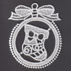 FSL White Christmas 02 machine embroidery designs