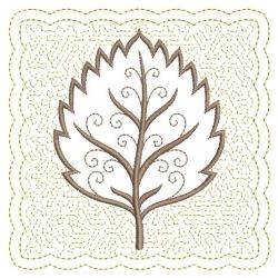 Trapunto Applique Fall Leaves 03(Lg) machine embroidery designs