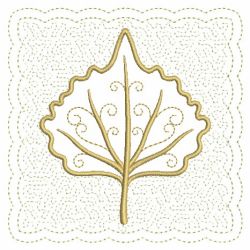 Trapunto Applique Fall Leaves 06(Md) machine embroidery designs