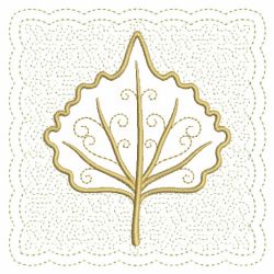 Trapunto Applique Fall Leaves 06(Sm) machine embroidery designs